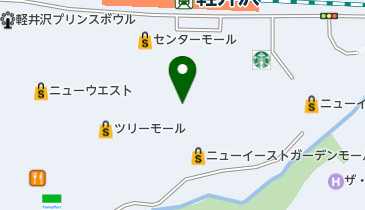 軽井沢フラットブレッズの地図画像