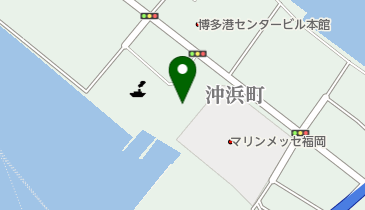 福岡海上保安部の地図画像