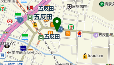 株式会社明電舎 東五反田事務所(水力発電事業推進部)の地図画像