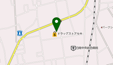 チューリップ薬局 白岡中央店の地図画像