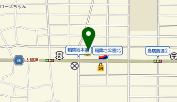 ヤマナカ 稲葉地店の地図画像