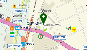 一般財団法人主婦会館 プラザエフの地図画像