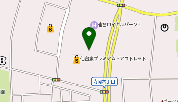 Blue Cross(ブルー クロス) 仙台泉プレミアム・アウトレット店の地図画像