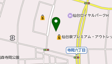 Ciaopanic(チャオパニック) 仙台泉プレミアム・アウトレット店の地図画像