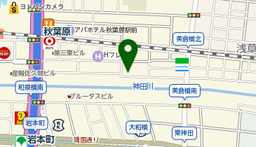 ジロール神田佐久間町の地図画像