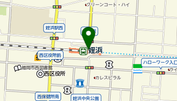 Peche mallow(ペッシュマロウ) えきマチ1丁目姪浜店の地図画像