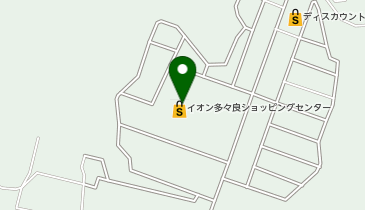 イオン 多々良店の地図画像