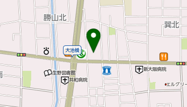 食品館アプロ 大池橋店の地図画像