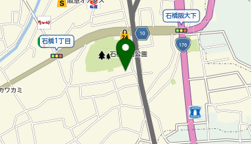 食品館アプロ 石橋店の地図画像