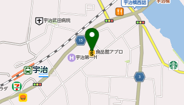 食品館アプロ 宇治店の地図画像