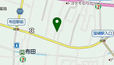 クリーニング スワローチェーン 金子米店の地図画像