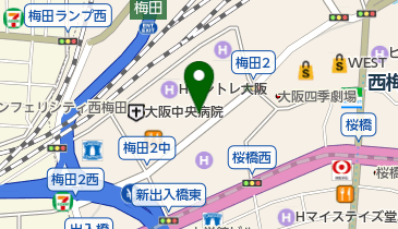ENEOS(エネオス) 関西支店の地図画像