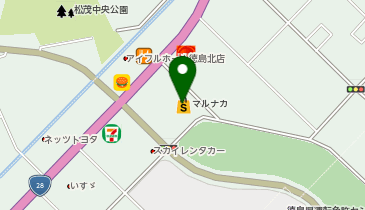 マルナカ 徳島空港店の地図画像