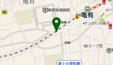 葛飾区 高齢者総合相談センター亀有の地図画像