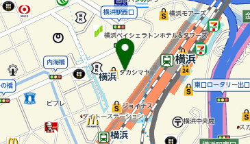 鈴廣かまぼこ 高島屋横浜店の地図画像
