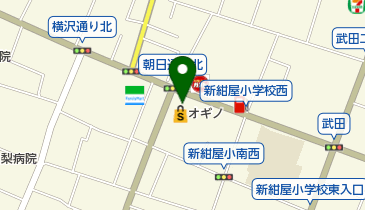 OGINO(オギノ) 朝日店の地図画像