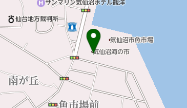 株式会社 大菊 海の市店の地図画像