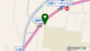 メガネのヨネザワ 日田インター店の地図画像