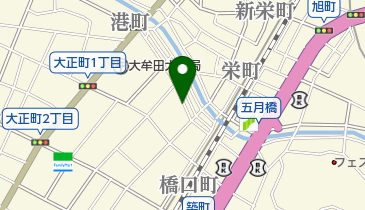 大牟田神社の地図画像