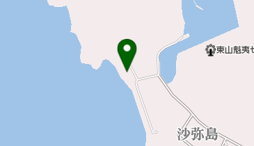 沙弥島海水浴場の地図画像