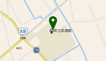 高根沢町武道館の地図画像