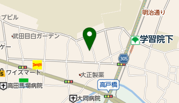 高齢者在宅サービスセンター 山吹の里の地図画像