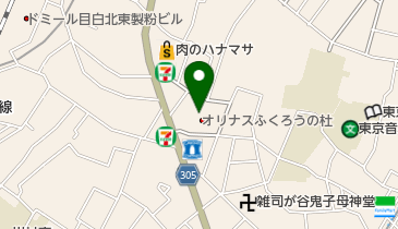 身体障害者療護施設 雑司谷の地図画像