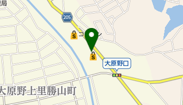 スーパーマツモト 大原野店の地図画像