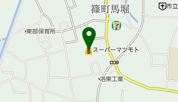 スーパーマツモト うまほり店の地図画像