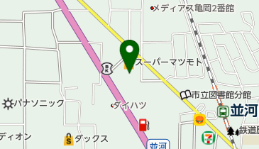 スーパーマツモト 大井店の地図画像