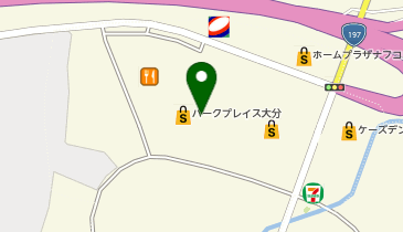 ORBENE(オルベネ) パークプレイス大分店の地図画像