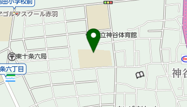 北区神小つばさクラブの地図画像