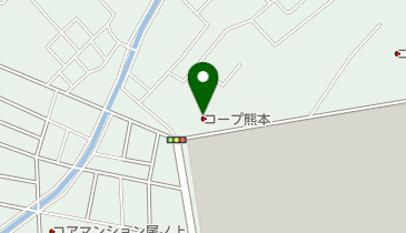 生協くまもと コープ尾ノ上店の地図画像