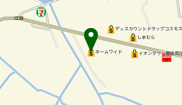 HOMEWIDE(ホームワイド) 豊後高田店の地図画像