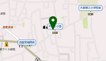 西大泉ぴよぴよの地図画像