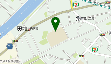 北区赤北ひばりクラブの地図画像