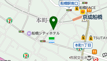 Be House(ビハウス) 船橋店の地図画像