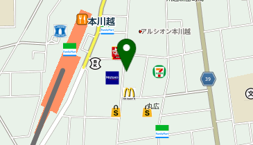 P&rsquo;s-first(ペッツファースト)  川越店の地図画像