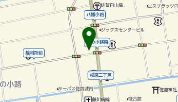 大原老舗 佐賀玉屋店の地図画像