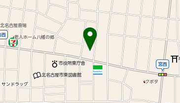 支留比亜 北名古屋店の地図画像