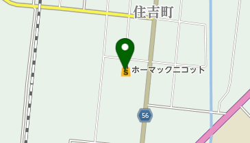ホーマック ニコット 浦幌店の地図画像