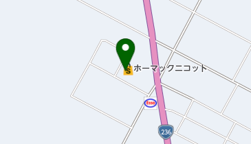 ホーマック ニコット 大樹店の地図画像