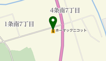 ホーマック ニコット 新得店の地図画像