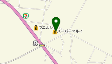 マルイ 田尻店の地図画像