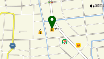 ディオ 岡山西店の地図画像
