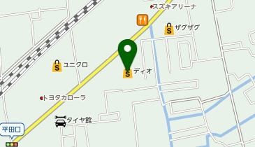 ディオ 倉敷店の地図画像