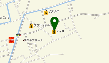 ディオ 岡山北店の地図画像