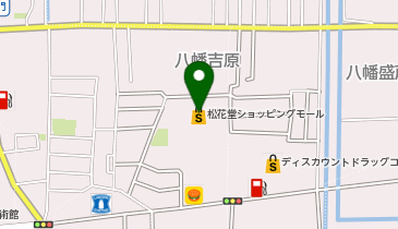 LAMU(ラムー) 八幡店の地図画像