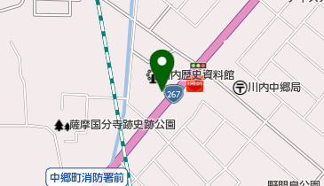 メガネのヨネザワ 川内中郷店の地図画像