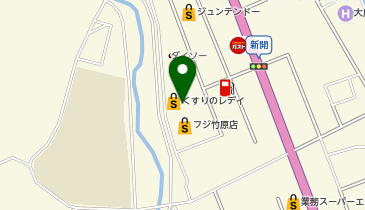 花工房おだ フジ店の地図画像